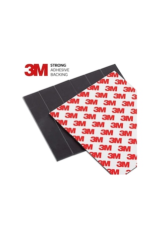 3m 90 Adet 15x15 Yapışkanlı Mıknatıs Magnet, Güçlü Çok Amaçlı Süs