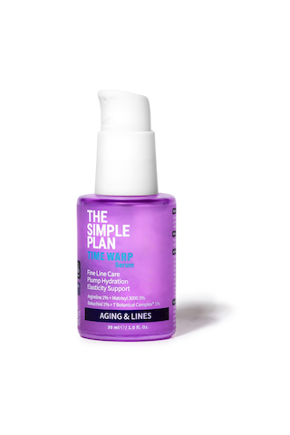 The Simple Plan Time Warp Serum %3 Matrixyl 3000 + %2 Argireline + %1 Bakuchiol, İnce Çizgi Bakımı, 30 Ml