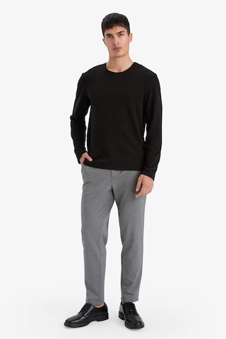 Defacto Slim Fit Dar Kesim Bisiklet Yaka Sweatshirt G2605ax25aubk81 Siyah-bk81