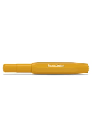 Kaweco Collectıon Dolma Kalem Honey I Premium Dolma Kalem, Çelik Uçlu Sarı Mürekkep Kartuşları İçin I Özel Kalem 13 Cm I Uç: F İnce 165-Koyu Yeşil