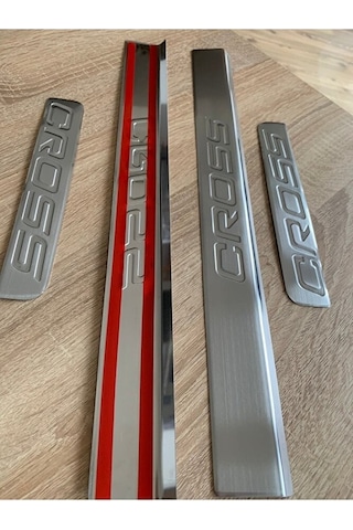 Egea Cross Uyumlu Mat Krom Kapı Eşiği 2016 Ve Sonrası Paslanmaz Ç