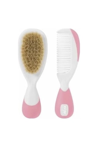 Chicco Fırça Ve Tarak Seti 0 Ay + Pembe