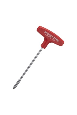 T Tipi Lokma Uçlu Tornavida, Kırmızı, 4 Mm