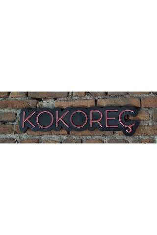 Kokoreç Neon Ledli Duvar Aydınlatması