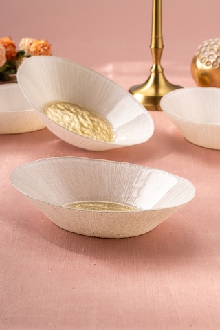 Emsan Golden 4 Parça Cam Gondol 21 Cm Gold