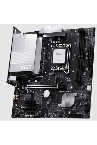 Msı Pro H810m-b Ddr5 6400mhz 1xhdmı 1xdp 1xm.2 Matx 1851p Intel Ultra Processors Serıes 2