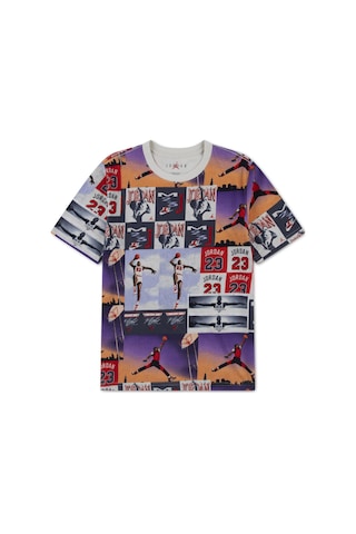 Nike Jordan Posterized Air Çocuk Tişört 95f612-782 Çok Renkli