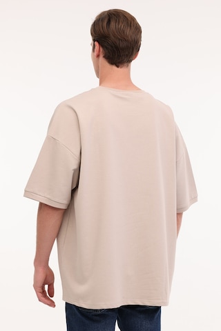 Lotto M-aıson Tee 5fx Taş Rengi Erkek Kısa Kol T-shirt Gri