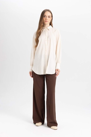 DeFacto Wide Leg Geniş Paça Esnek Belli Bağcıklı Basic Düz Palazzo Pantolon C5628AX24AUBN540