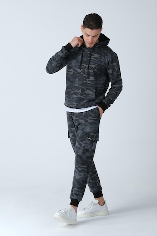 Alexander Gardi Alexandergardı Kamuflaj Desenli Kapüşonlu Sweatshirt E21-72100 001