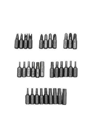 Springsun 33 Parça Elektrikli Somun İmaci Ucu Seti, Manyetik Uzun Bağlantı Çubuğu, 6.35mm 1/4" Uç Çapı, Elektrikli/el/pnömatik Somun İmaclarına Uygun