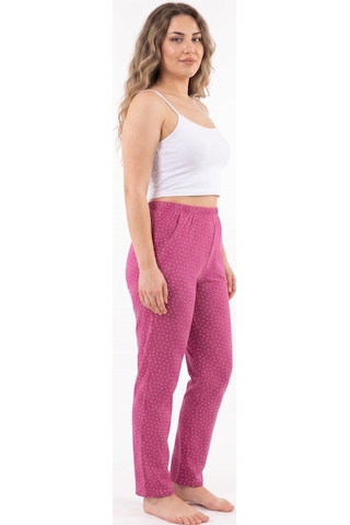 Kadın Tek Penye Pijama Alt Bgl-st05656 Gülkurusu