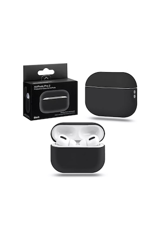 Proaks Airpods Uyumlu Pro 2 İçin Silikon Kılıf 216364801 Siyah