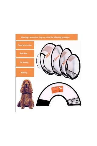 Büro Ev Evcil Hayvanı İçin 5 Numara Ayarlanır Koruyucu Köpek Yakası