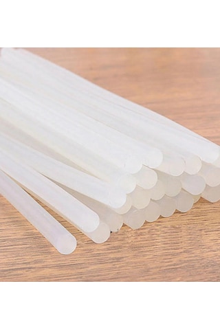 20 Adet - İnce Mum Silikon Çubuk Sıcak Silikon 7 MM X 30 CM N11.31 20 Adet - İnce Mum Silikon Çubuk Sıcak Silikon 7 MM X 30 CM N11.31