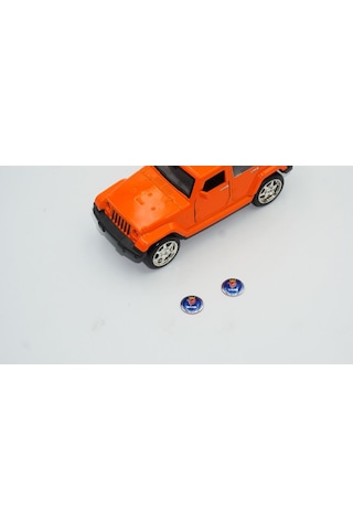 Saab Oto Anahtar 3M Metal Alaşım Logo 2Li Set