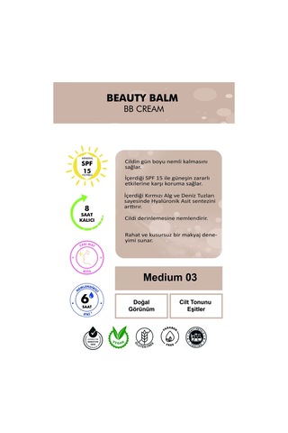 Farmasi BB Krem 03 Medium 30 ML