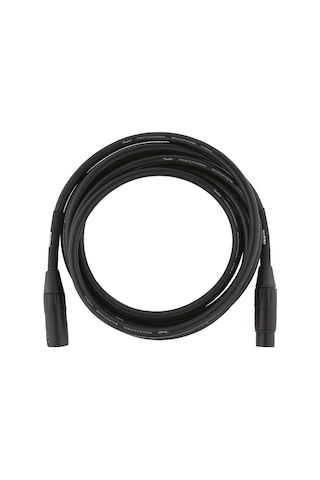 Fender Professional Series Microphone Cable 3 Metre - Black Mikro