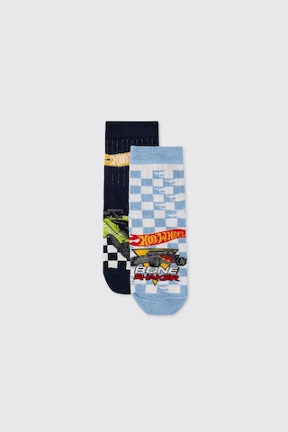 Panço Erkek Çocuk Hot Wheels Çorap 2612bk11014 Renkli