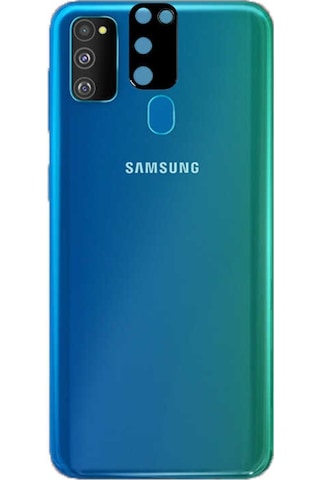 Galaxy M30S Zore 3D Kamera Camı Siyah