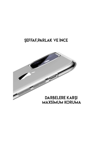 More TR Baseus Simplicity Series iPhone 11 6.1inch（2019） Şeffaf Gel Silikon Kılıf - şeffaf