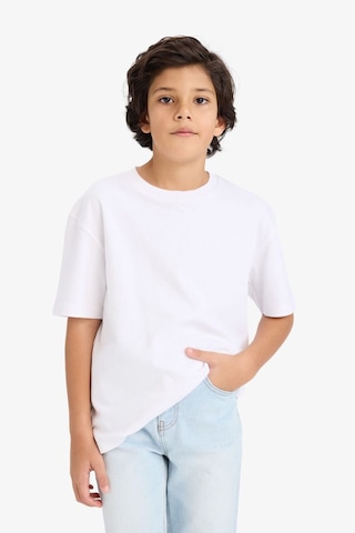 Defacto Erkek Çocuk Oversize Tişört G6486a826smwt34 Beyaz-wt34