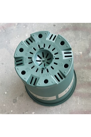 3 Galon Saksılar Bitki Fidanlık Saksıları Plastik Saksılar Tepsili Yaratıcı Galon Saksılar, Boyut: 26.5 24.5 24.5cm