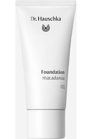 Dr Hauschka Foundation, 30 Ml Doğal Likit Fondöten, Vegan 01 Macadamia