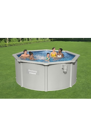 Bestway 56566 Hydrium Çelik Duvarlı Prefabrik Yer Üstü Havuz Seti 3,05m X 1,22 M