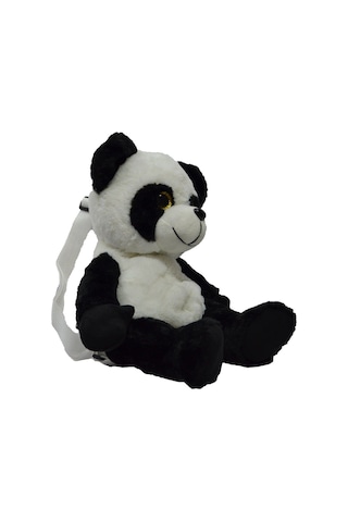 Hayvan Şeklinde Peluş Çantalar 25x40 Cm Panda Çok Renkli