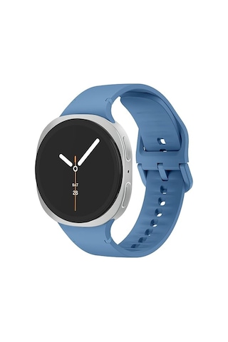 Samsung Galaxy Uyumlu Watch 8 40mm 44mm Classic 46mm Lansman 1-1 Kordon Spor Silikon Band