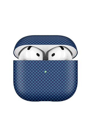Apple Uyumlu AirPods 4 Airbag 43 600d Karbon Fiber Kulaklık Kılıfı