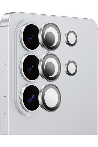 Galaxy S26 Ultra Uyumlu Amazingthing Titan Ar Safir Kamera Lens Koruyucu Uygulama Aparatlı Gümüş
