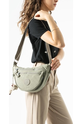 Baginn Klinkır Hafif Yağmur Geçirmez Kadın Postacı Çanta Çok Cepli 25 18 Cm Omuz Çantası 571 Collection Bej