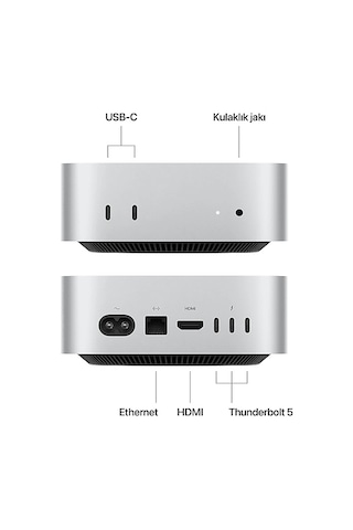 Apple Mac Mini MCX44TU/A M4 Pro Chip With 12 Core CPU And 16 Core GPU 24 GB 512GB SSD MACOS Mini PC