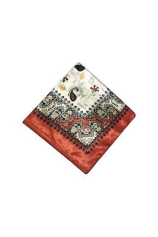 Yenisinial Nurşah Polyester Eşarp Desen 1 Mavi