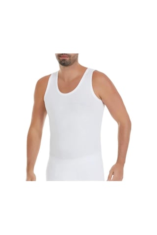 Yıldız Erkek Modal Likralı Askılı Atlet 70/74 - 6 Adet Beyaz