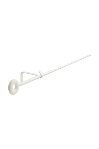 Perde Çubuğu Seti, Beyaz, 140 Cm Beyaz