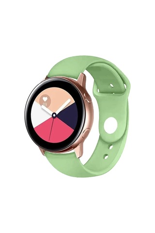 Mey İthalat Watch 22mm Klasik Kordon - Açık Yeşil