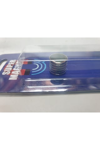 Mıknatıs 13mm 2mm Disk Şeklinde 6 Adet