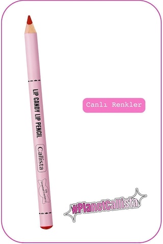 Callista Lip Candy Lip Pencil Dudak Kalemi 09 Smashed Cranberry - Kırmızı