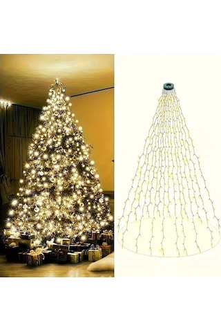 Trendooze Sunshine022 1 Adet Led Noel Işığı 200 Led 59.06 İnç 8 Mod 59.06 İç Dış