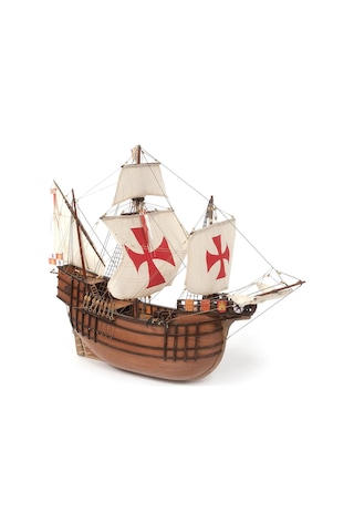 Occre 12010 1/50 Ölçek, Santa Maria, 53 Cm. Yelkenli İspanyol Keşif Gemisi, Ahşap Model Kiti