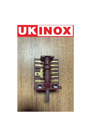 Ukinox Uyumlu Termikel Ankastre Fırın Komütatör Komitatör Şalter Anahtar - 500349232 Ukinox Uyumlu Termikel Ankastre Fırın Komütatör Komitatör Şalter Anahtar - 500349232