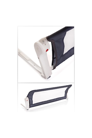 Wellgro Yatak Kenar Korumalığı 150 Cm, Füme