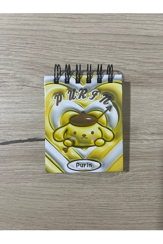 Sanrio Purin Mini Kapak Not Defteri 50 Sayfa