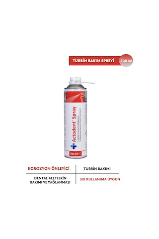 Acto Actodent Turbin Bakım Spreyi 500 ML