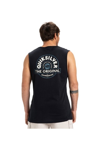 Quiksilver Ev Summer Road Muscle Siyah Erkek Kısa Kol T-shirt 000000000102233759 Siyah