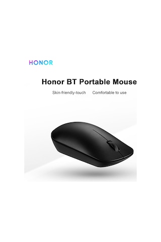 Reedark Honor Wireless Bt Mouse Taşınabilir Mouse Dizüstü Bilgisayar Macbook Siyah