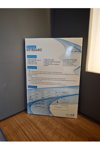 Yılıma Şarj Edilebilir Bluetoothlu Klavye